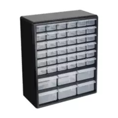 RACKEXPRESS - Gabinete Organizador Plástico 42 Compartimentos