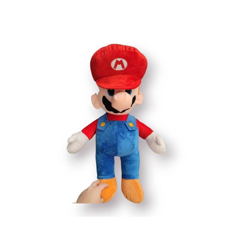 Peluche gigante 60 cm Mario - linea Super Mario Bros originale Nintendo  certificato