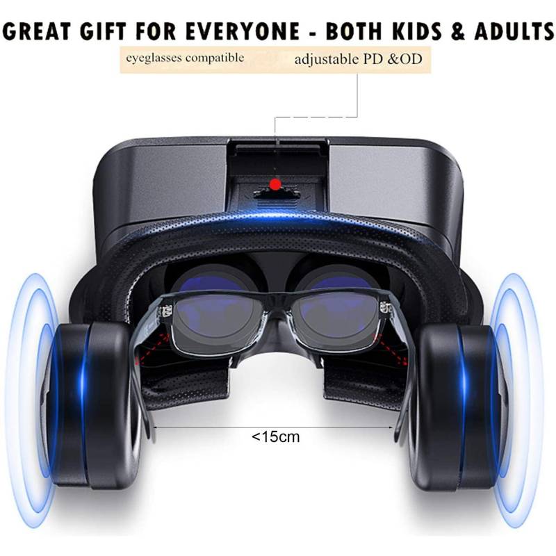 VR Park gafas VR auriculares 3D gafas de realidad Virtual VR auriculares  para IOS Android PC