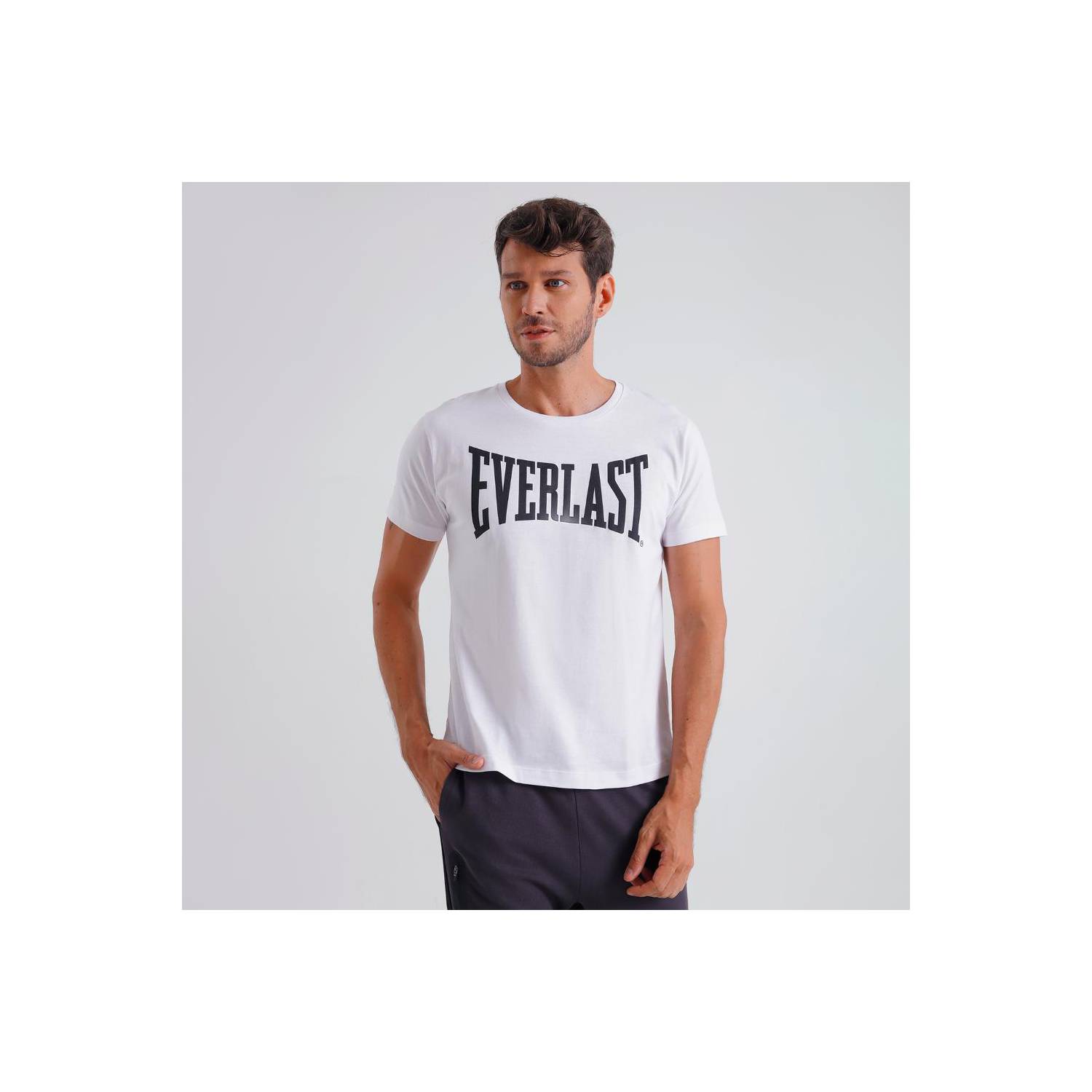 EVERLAST Polera Atlantic Blanco Algodón Everlast EVERLAST