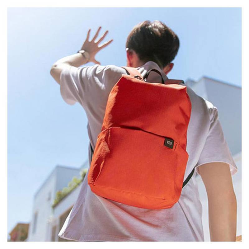 Mochila Xiaomi Color Naranja Mi Casual Daypack