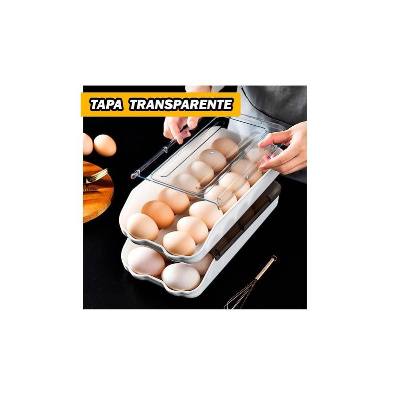 Bandeja Organizadora De Huevos Pack de 3