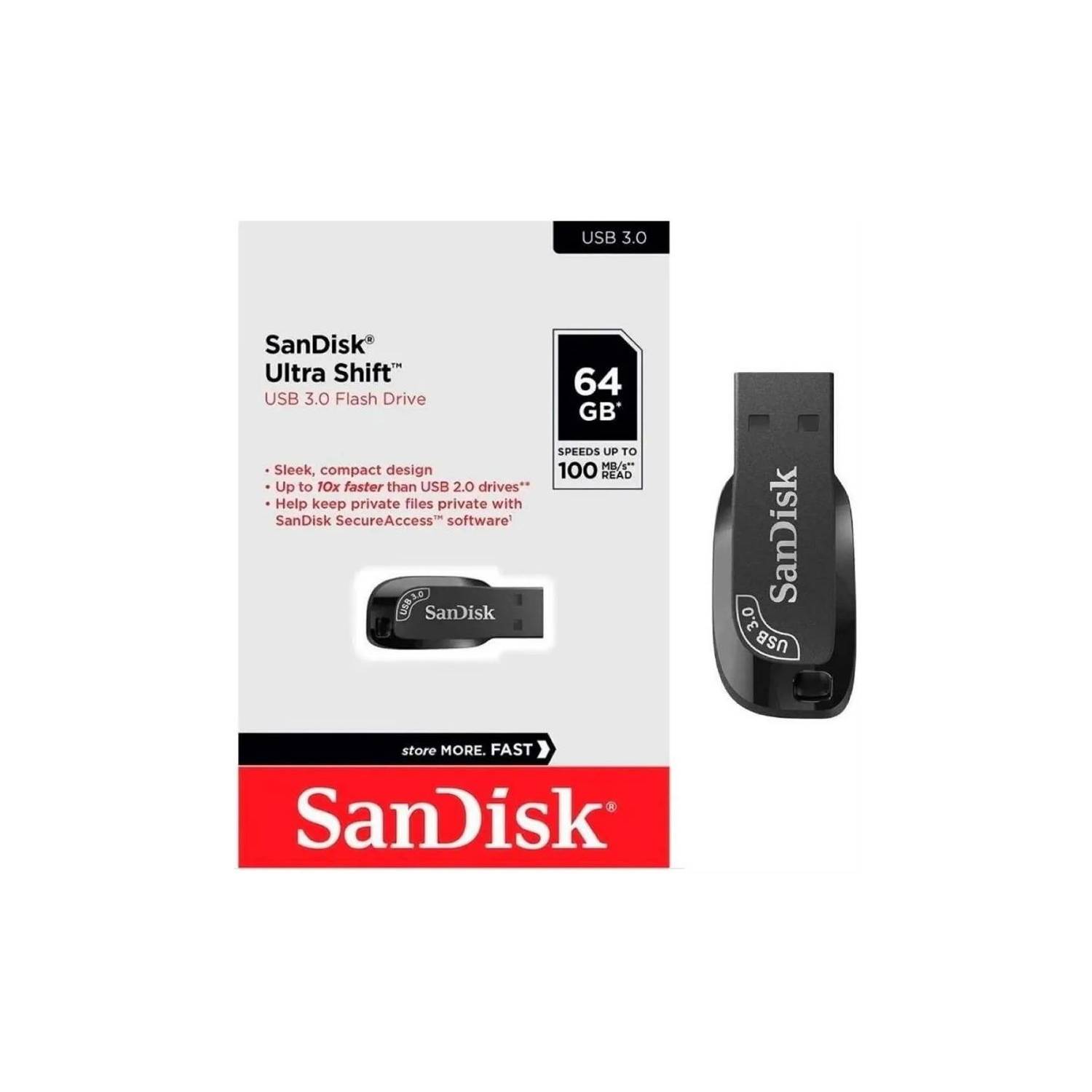 SANDISK Pendrive Sandisk Usb 3.0 Flash Drivede 64GB