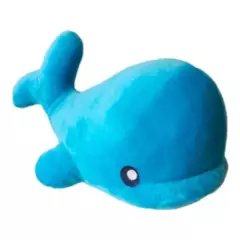 GENERICO - Delfin De Peluche Azul Con Colgante - Super Suave