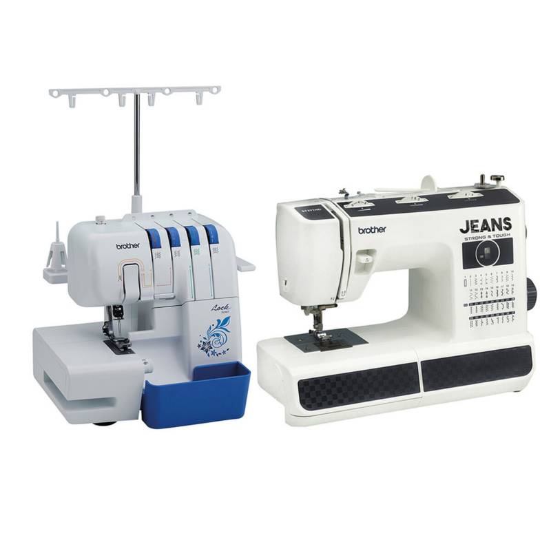 Combo Alfa Máquina de Coser Style 40 + Overlock 8708