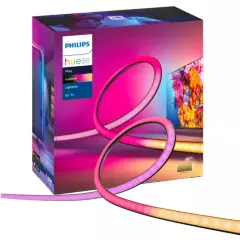 PHILIPS HUE - Philips Hue Play Gradient Lightstrip RGBIC Para Tv 65 Zigbee Bluetooth