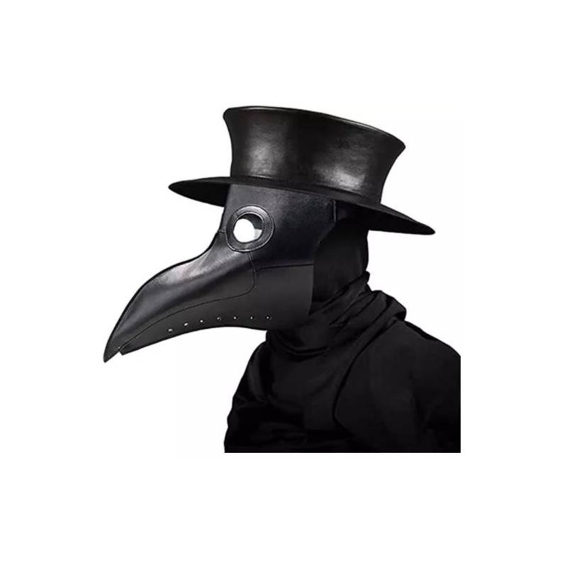 Máscara de médico de la plaga – Máscara de cuero para el médico de la peste  negra