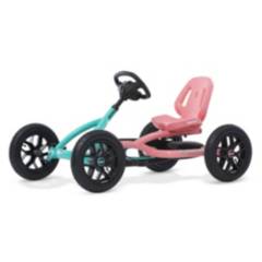 BERG TOYS - Go Kart a Pedal - BERG Buddy Lua Celeste Rosado 3 a 8 años
