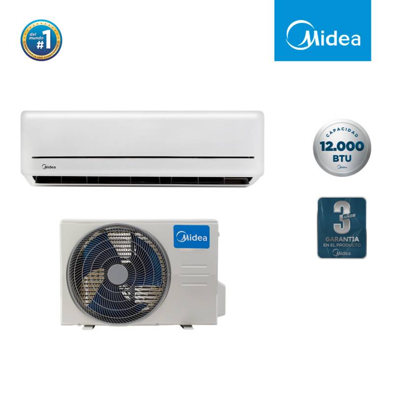 Aire Acondicionado Split Muro Midea 12000 Btuh On Off Aurora Midea Linio Chile 9243