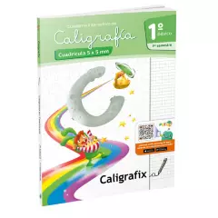 CALIGRAFIX - Caligrafix Cuaderno Caligrafia 1° Basico 1er Semestre Cuadricula Edicion Actualizada