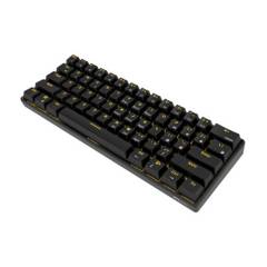 NAUTICA - Rk61 teclado mecánico bluetooth con cable modo dual 60 negro