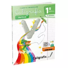 CALIGRAFIX - Caligrafix Cuaderno Caligrafia 1° Basico 1er Semestre Vertical Edicion Actualizada