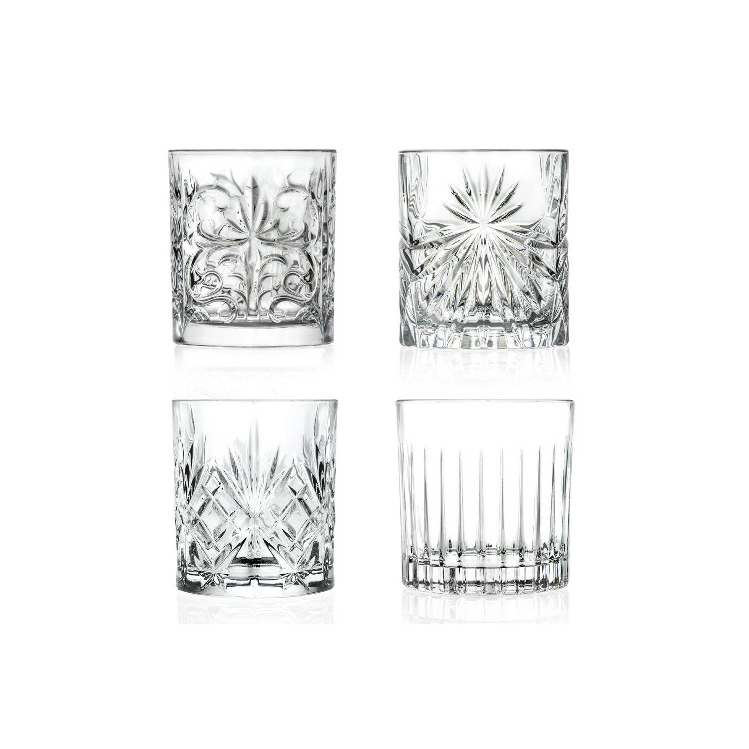 RCR JUEGO VASOS MIXOLOGY 4 PERSONAS – Wine&House