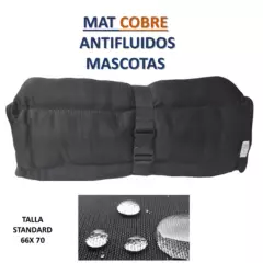 DCOBRE - CAMA MASCOTAS MAT COBRE ANTIFLUIDO NEGRO