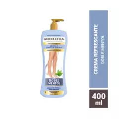GOICOECHEA - Crema Goicoechea Efecto Doble Mentol Detox 400 ML