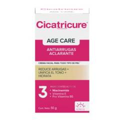 CICATRICURE - Crema Antiarrugas Aclarante Cicatricure Age Care 50 G