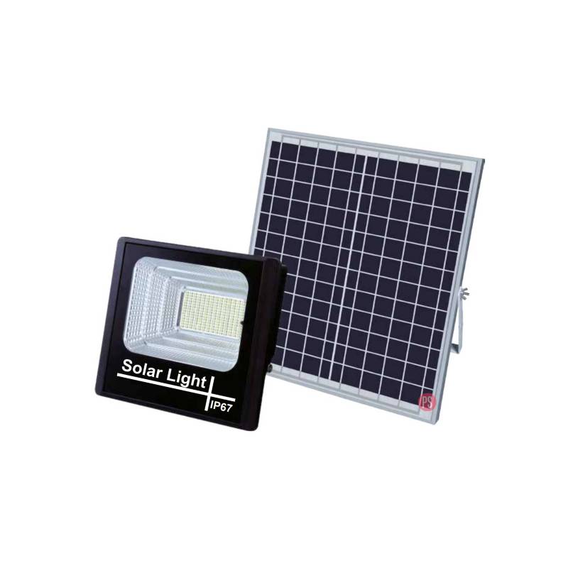 IRM Foco Led Con Panel Solar Exterior Sensor Movimiento Soporte