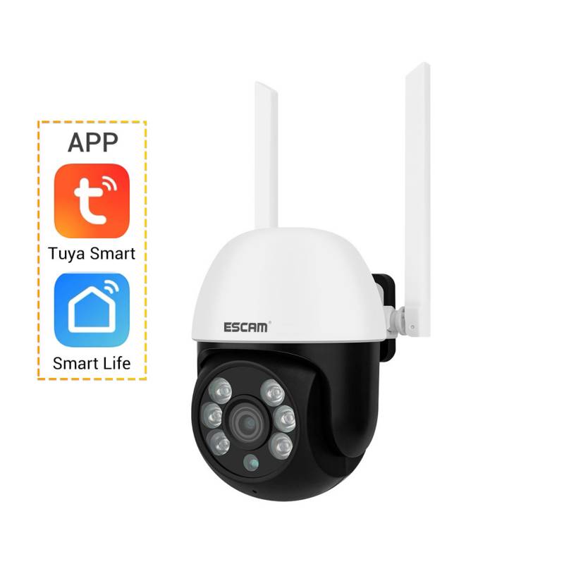Cámara IP WiFi Full HD de EXTERIOR con visión nocturna Tuya Smart Life 🔴 