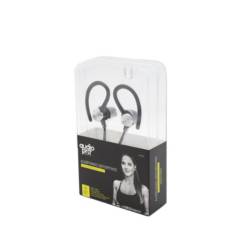 AUDIOPRO - Audífono Deportivo Bluetooth Manos Libres Carga USB Negro Audiopro