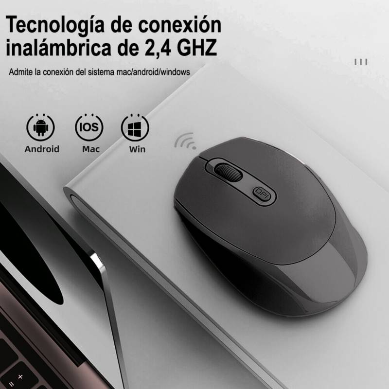 GENERICO Mouse Inalambrico Mouse Raton Usb Bluetooth Laptop Notebook