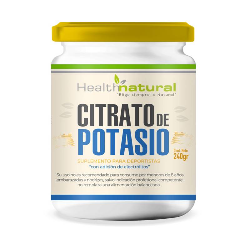 Healthnatural Citrato De Potasio En Polvo 240gr 0968