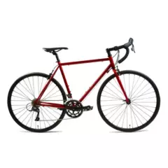 P3 CYCLES - Bicicleta de Ruta Velo Roja Talla S