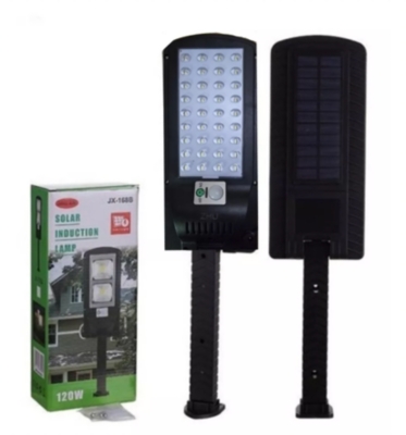 GENERICO Foco Led Solar Poste Luminaria Panel Sensor 120W