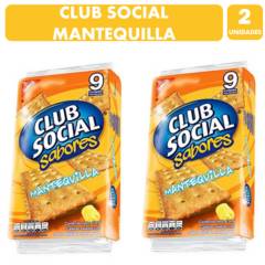 MONDELEZ - Club Social Sabor Mantequilla (Pack Con 2 Unidades)