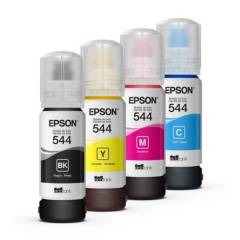 EPSON - pack de 4 Botellas de tintas para impresora Epson