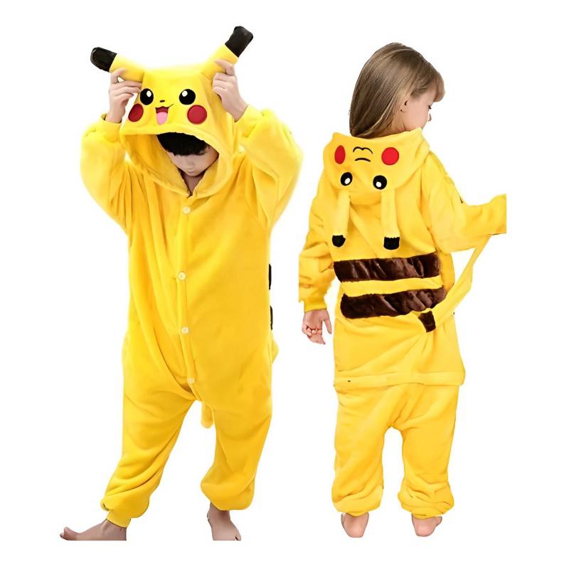 Pijama Pikachu Adultos Disfraz Pikachu Unisex GENERICO