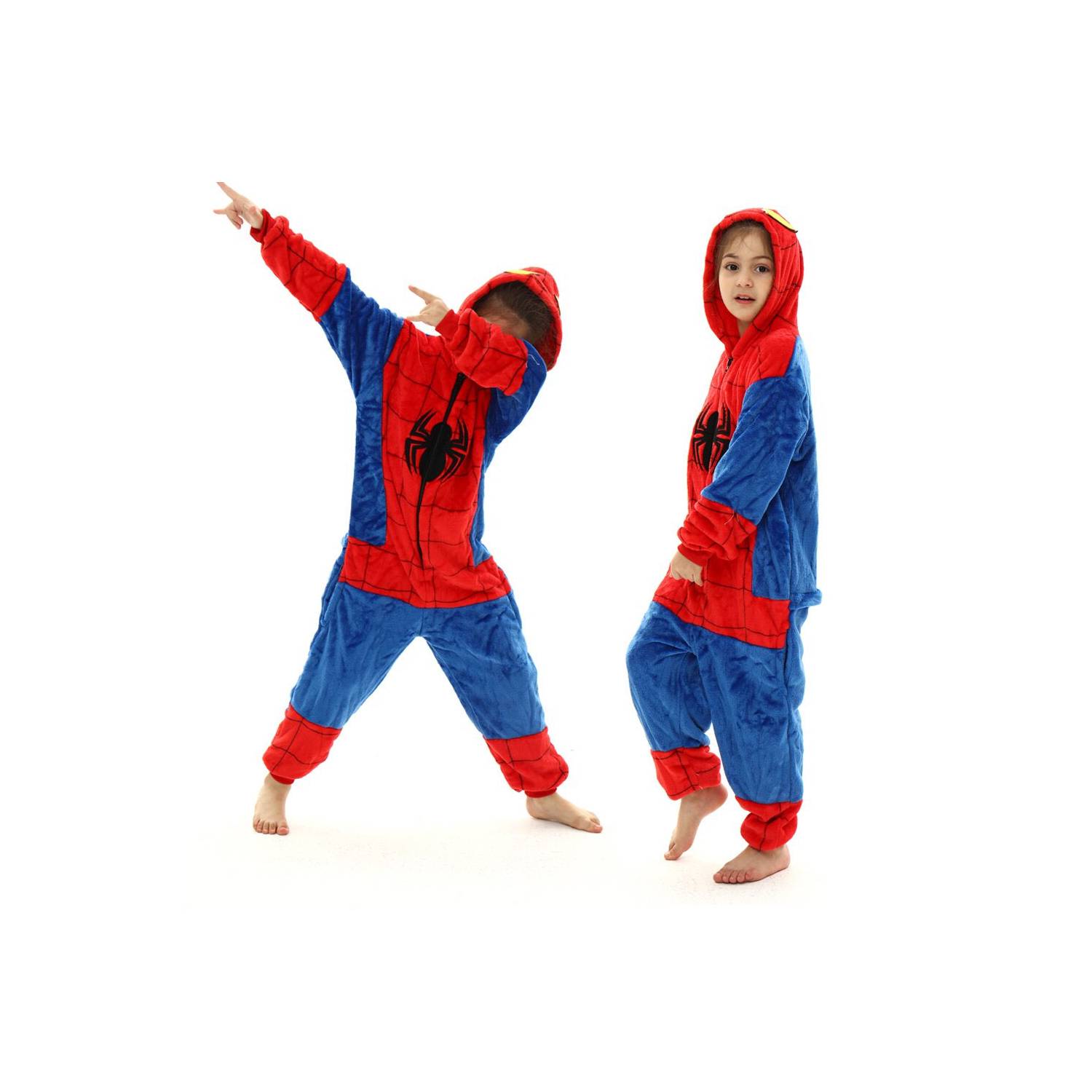 GENERICO Pijama Enterito Disfraz Spiderman Para Niños Y Adultos