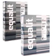 EQUALIT - Pack 2 Resma Mixta 500 Hojas Equalit (Carta - Oficio)