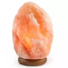 LUMAX - Lampara de sal del Himalaya piedra de 5 a 7 Kg