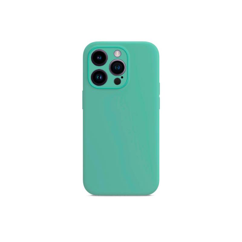 GENERICO - Carcasa Silicona Soft Para iPhone 14 Pro Verde Menta