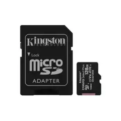 KINGSTON - Micro SD Kingston Canvas Select Plus con adaptador 128GB