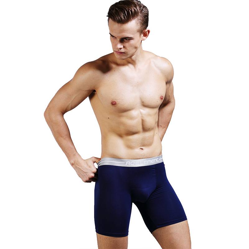 EVERSO Pack 6 Boxer Largo Biker Para Hombre Algodón Transpirable.