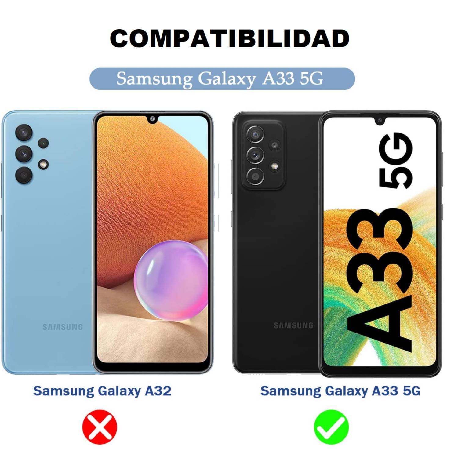 Carcasa Samsung A54 5g Antishock Compatible + Lamina Complet