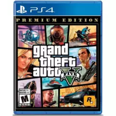 PLAYSTATION - Grand Theft Auto V Premium Edition Ps4 / Juego Físico