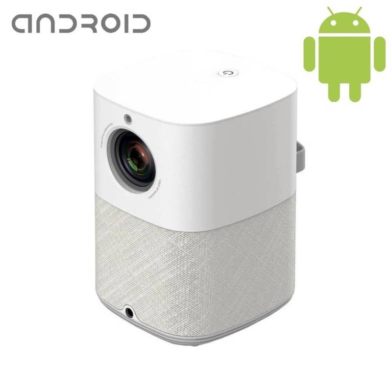 CASTLETEC - Proyector LED Android 9.0 Wifi Full HD 5G 320 ANSI 5000 Lumenes YG480