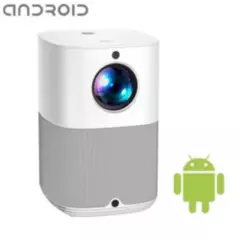 CASTLETEC - Proyector Android 9.0 LED Wifi Full HD 5G 320 ANSI 5000 Lumenes YG480