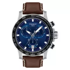 TISSOT - Reloj Tissot Supersport Chrono Marrón Azul