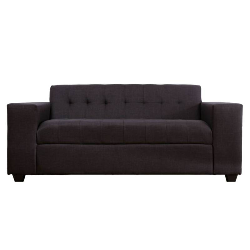 RE DECORA Futon / Sofa Cama 1.50 mts. Color Gris Oscuro