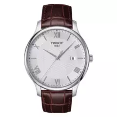 TISSOT - Reloj Tissot Tradition Marrón