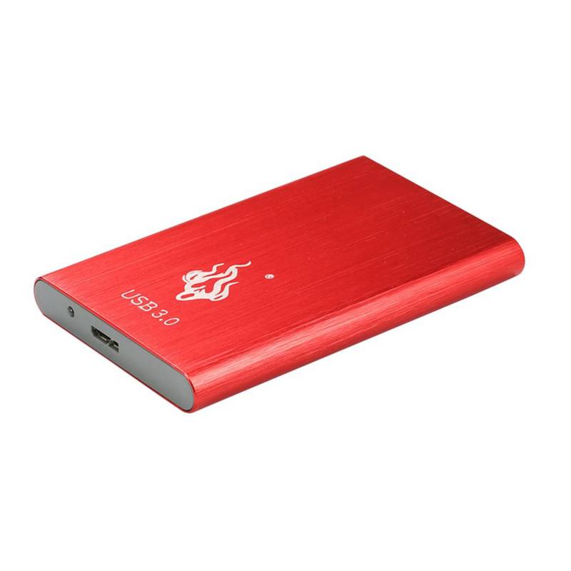 GENERICO - Disco duro externo móvil USB30 Disco duro rojo 1TB