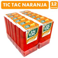 GENERICO - Tic Tac Sabor Naranja (Caja Con 12 Unidades)+