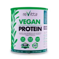 REVITTA WELLNESS - Proteina vegana Vegan Protein frutos del bosque 1 kg.