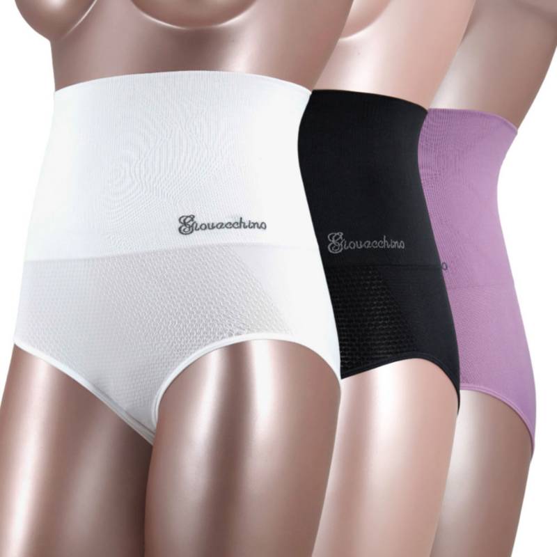 EVERSO Pack 3 calzón Faja Alto Invisible Reductor pack 3 color surtidos..