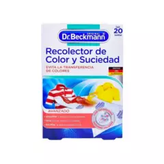 DR BECKMANN - Dr. Beckmann Recolector de Color y Suciedad 20 Toallitas