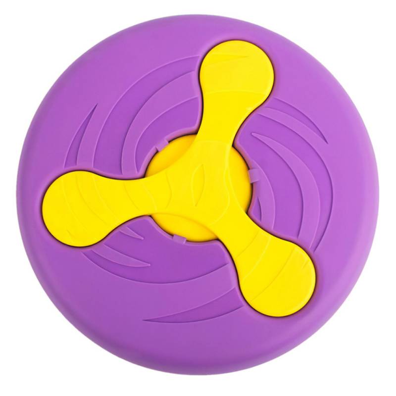 GENERICO - Juguete Frisbee 2 En 1 Para Mascotas Aire Libre