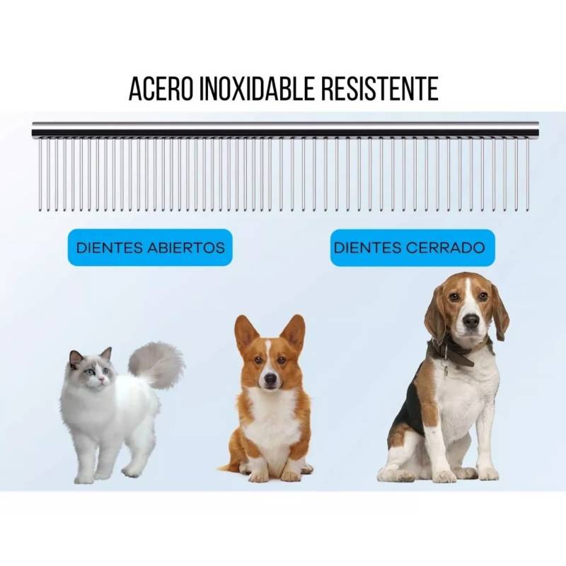 GENERICO Set De Tijeras Peluquería Canina Perros Corta Pelo 4 Tijeras